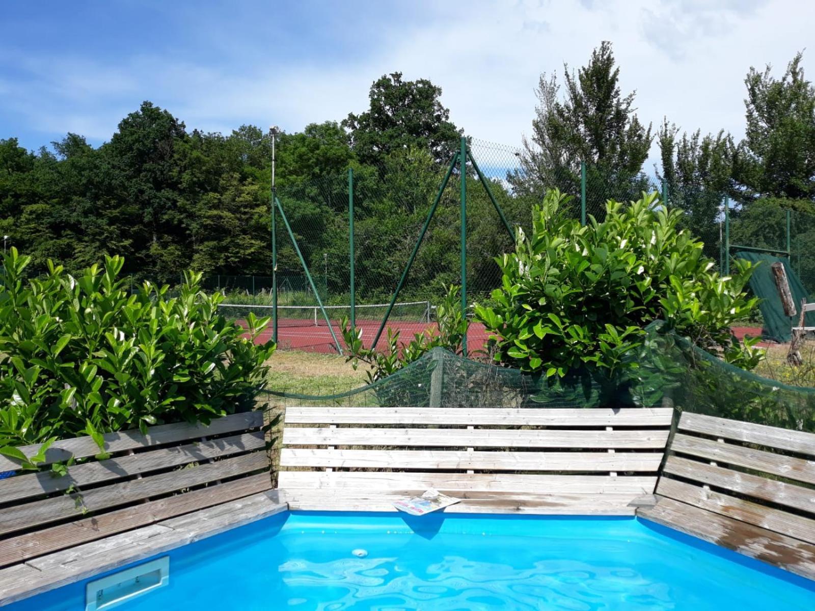 La Vache Tennis Prive Crux-la-Ville Exterior foto
