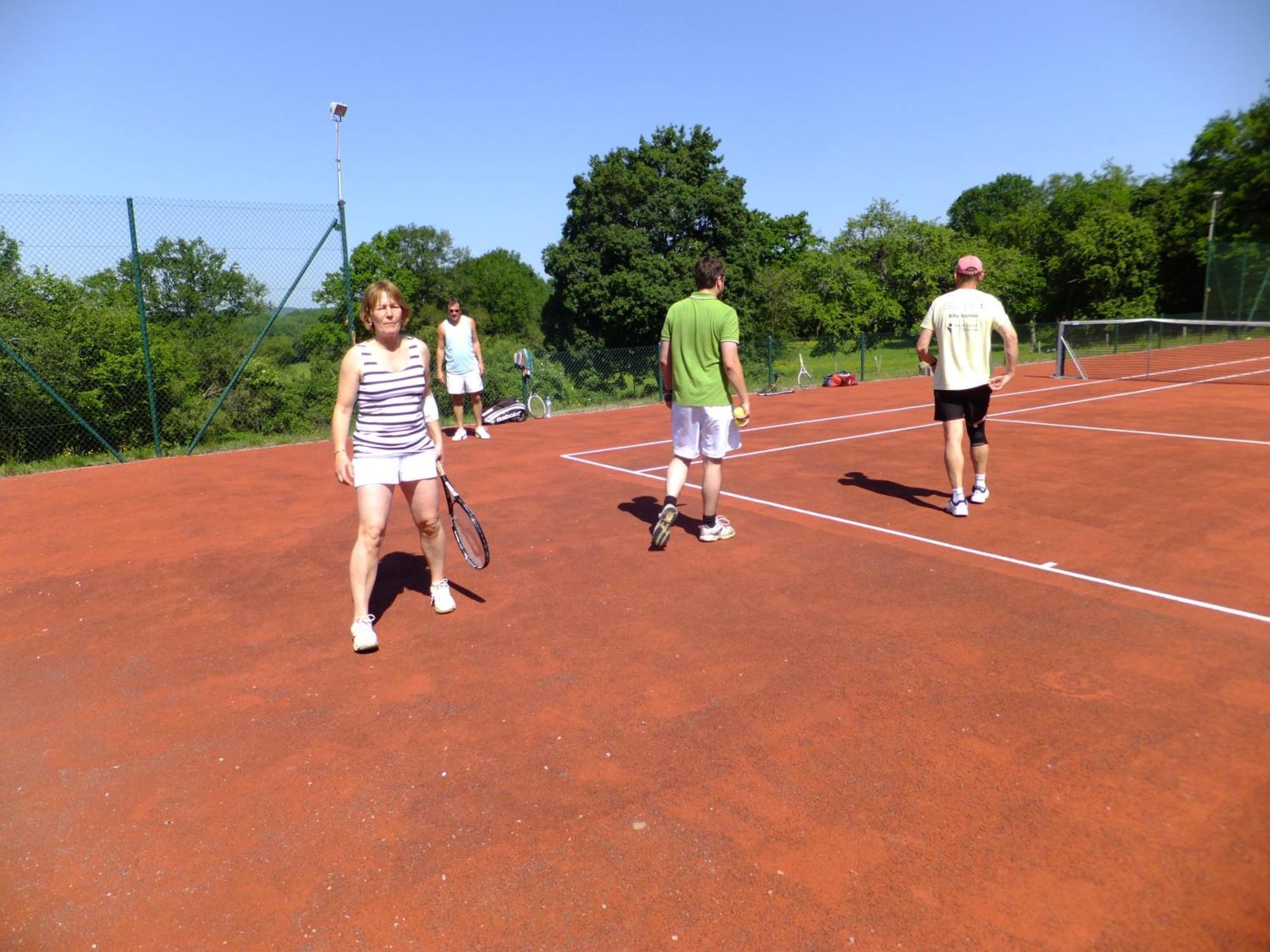 La Vache Tennis Prive Crux-la-Ville Exterior foto